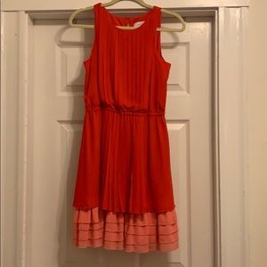 Jessica Simpson pleated dress.